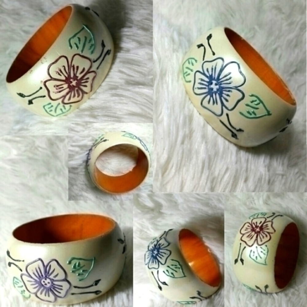 Vintage Chunky Bangle Bracelet
